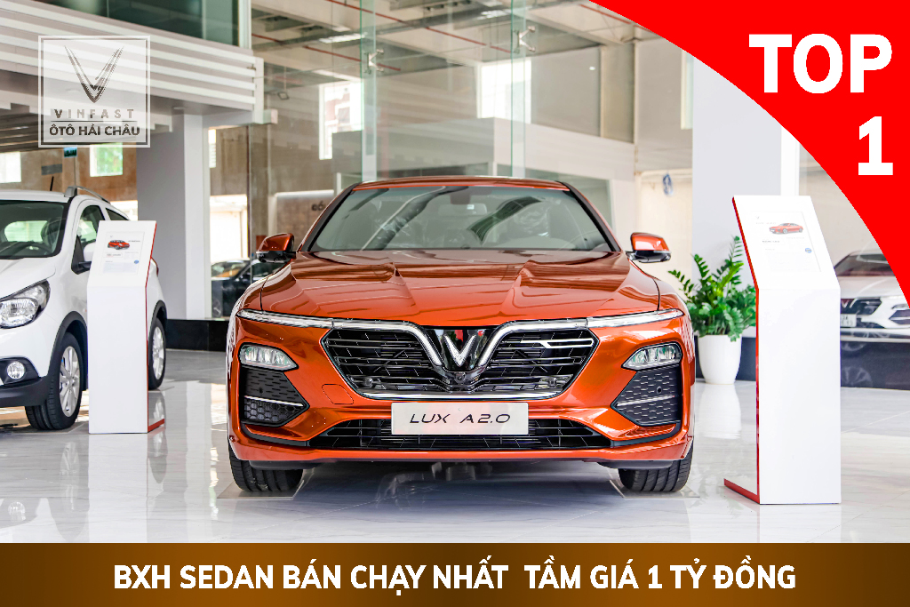 Lux A top 1 sedan hang sang ban chay 1 ty dong Dai ly VinFast Da Nang